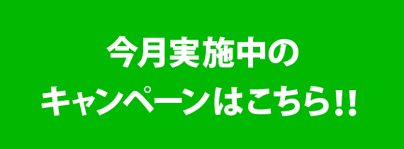今月実施中のキャンペーンはこちら！！